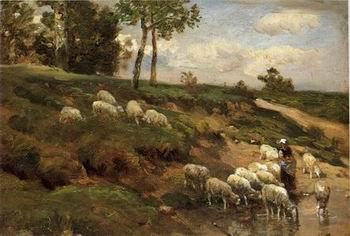 unknow artist Sheep 170 oil painting image